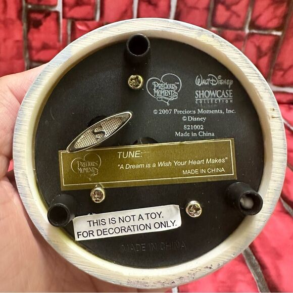 Precious Moments Disney CINDERELLA Music Box - Picture 4 of 7